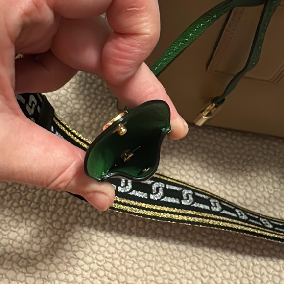 Marc Jacobs Beige Satchel with Gold Accents - Picture 13 of 13